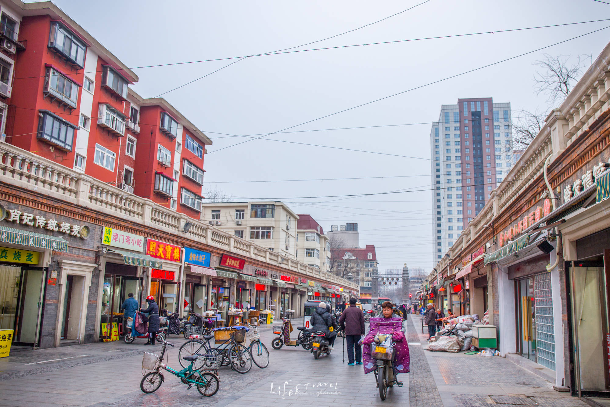 天津中山门街道图片