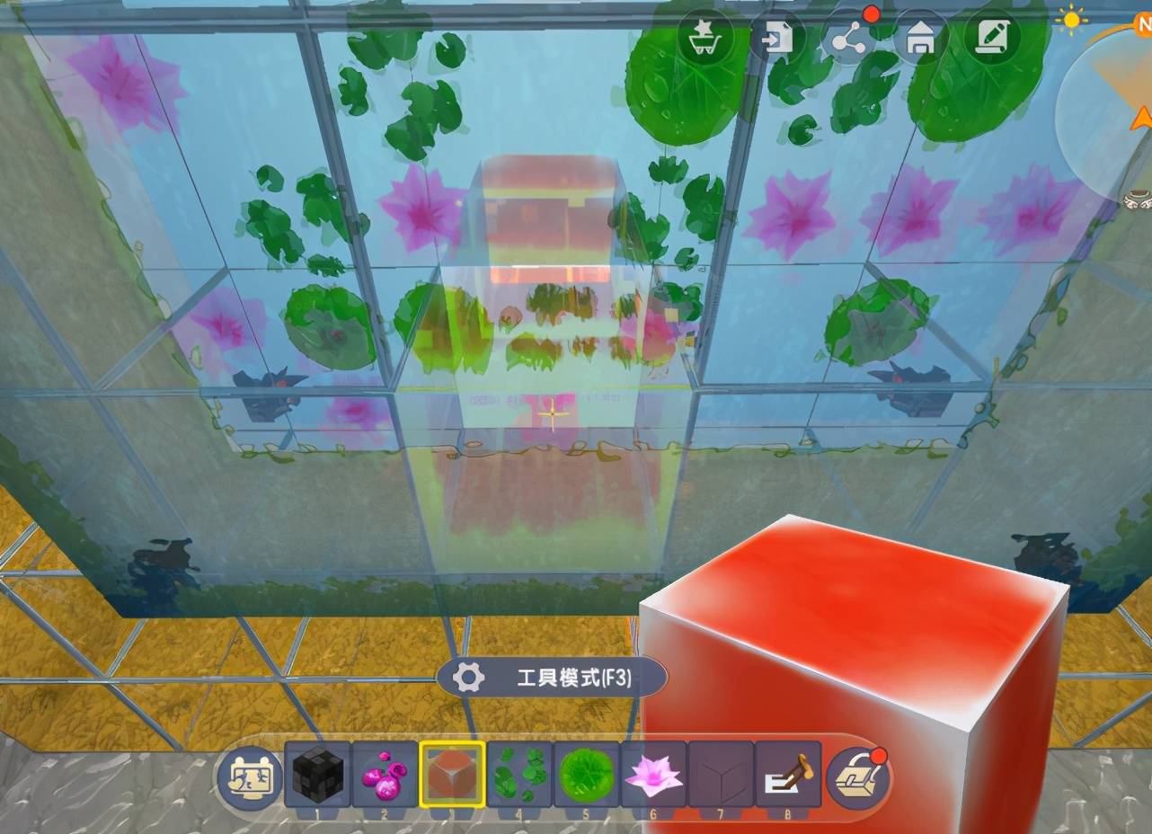 原创迷你世界:住得好不如藏得好!玩家建造水下别墅,隐藏效果无敌