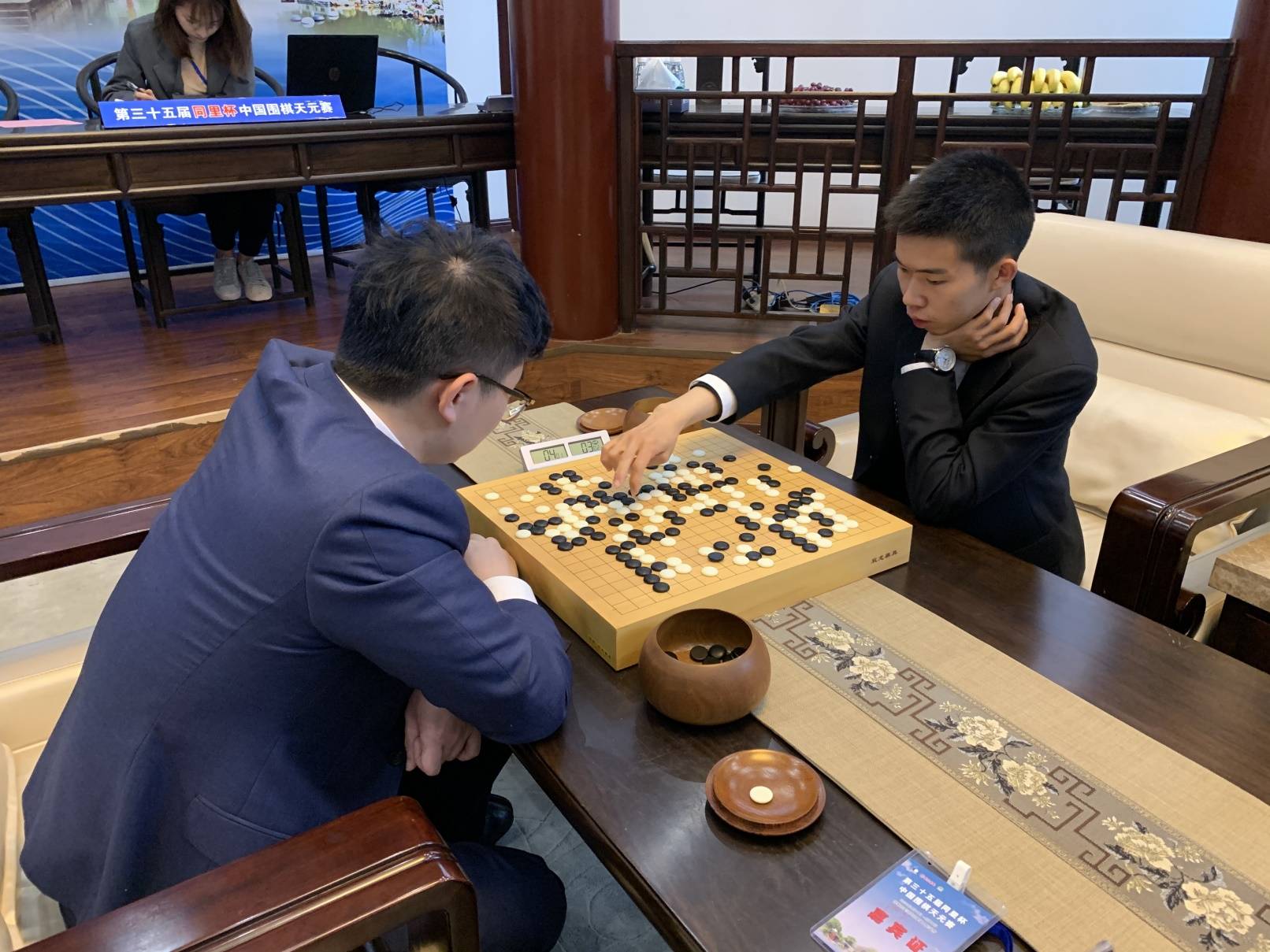 原创天元战辜梓豪屠龙杨鼎新扳平比分明日双方决胜