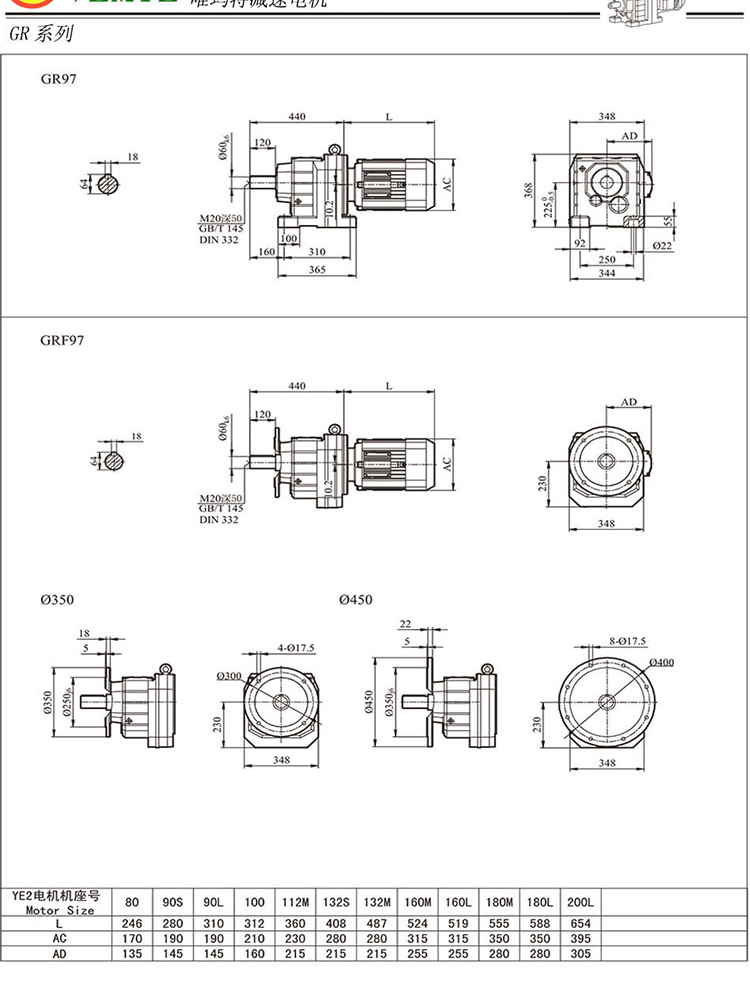 r97yej100m4r97yej112m4r97yej132m4同轴齿轮减速机型号什么意思非