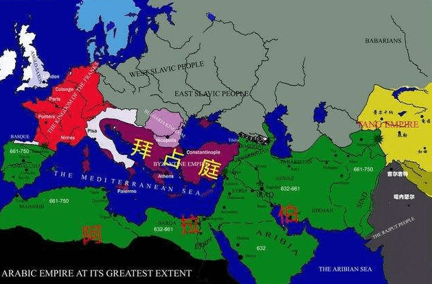 最早是埃及帝国和赫梯帝国之争,亚述帝国和巴比伦,古埃及之争,最终由