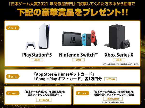 评选|“日本游戏大奖年度游戏”投票开启 结果在TGS期间揭晓