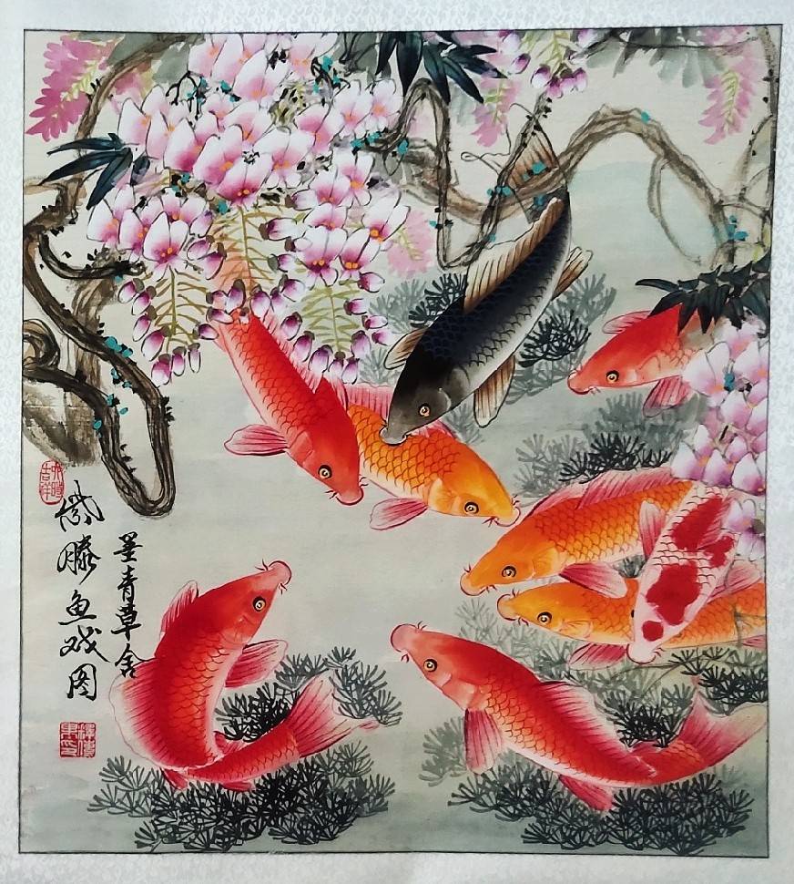 当代实力派青年女画家——墨青幽草 精品赏析