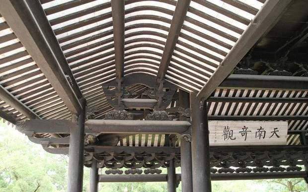 原创真武阁的四根立柱悬空经过百年屹立不倒梁思成都说是建筑奇迹