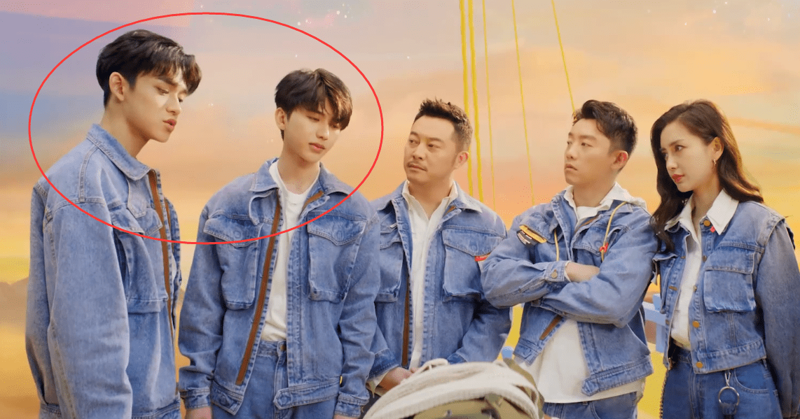 蔡徐坤身高184黄旭熙183,两人跑男首次同框,谁谎报一望而知