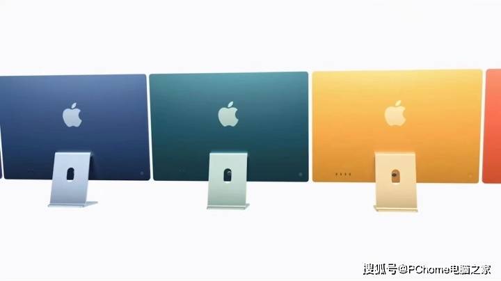 iMac|苹果发布全新iMac 搭载M1芯片多彩外观设计1299美元起