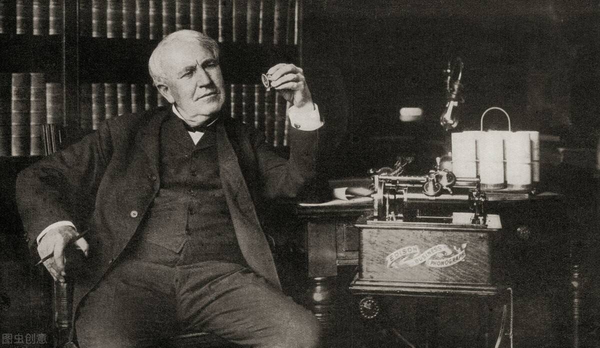 爱迪生在发明了自动发报机后,一直想卖掉这项发明,然后用卖掉的钱建一