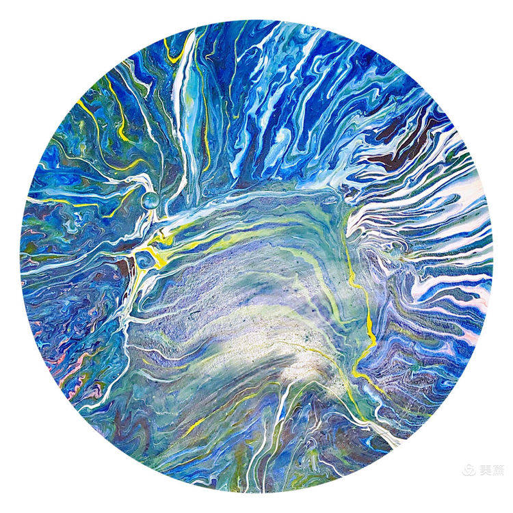 艺术家林楠地球切片系列作品欣赏