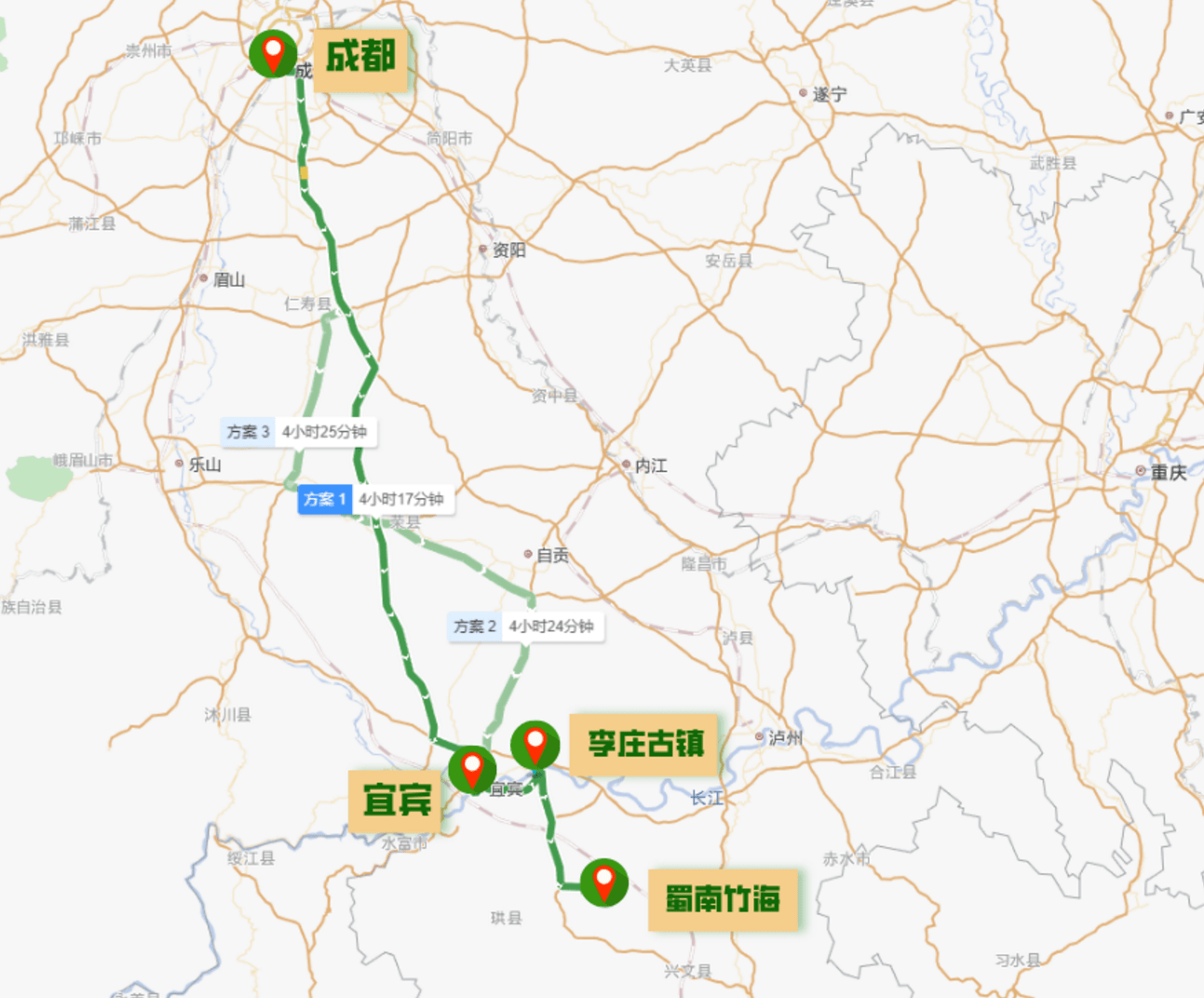 成都2-3天自驾游:古镇气息,95%森林覆盖,五一刚好去!