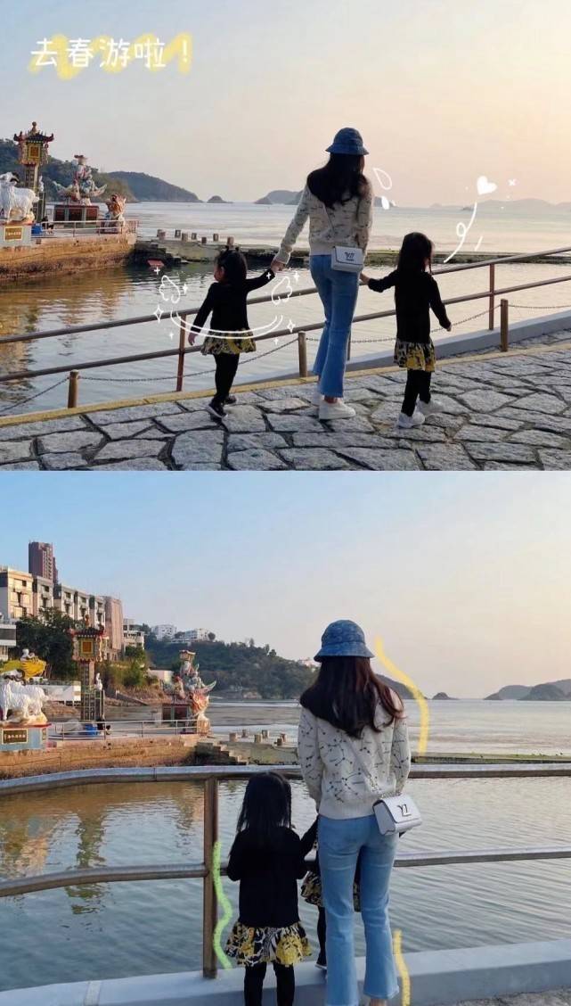 方媛深夜晒母女同框,单手抱娃妈妈力max