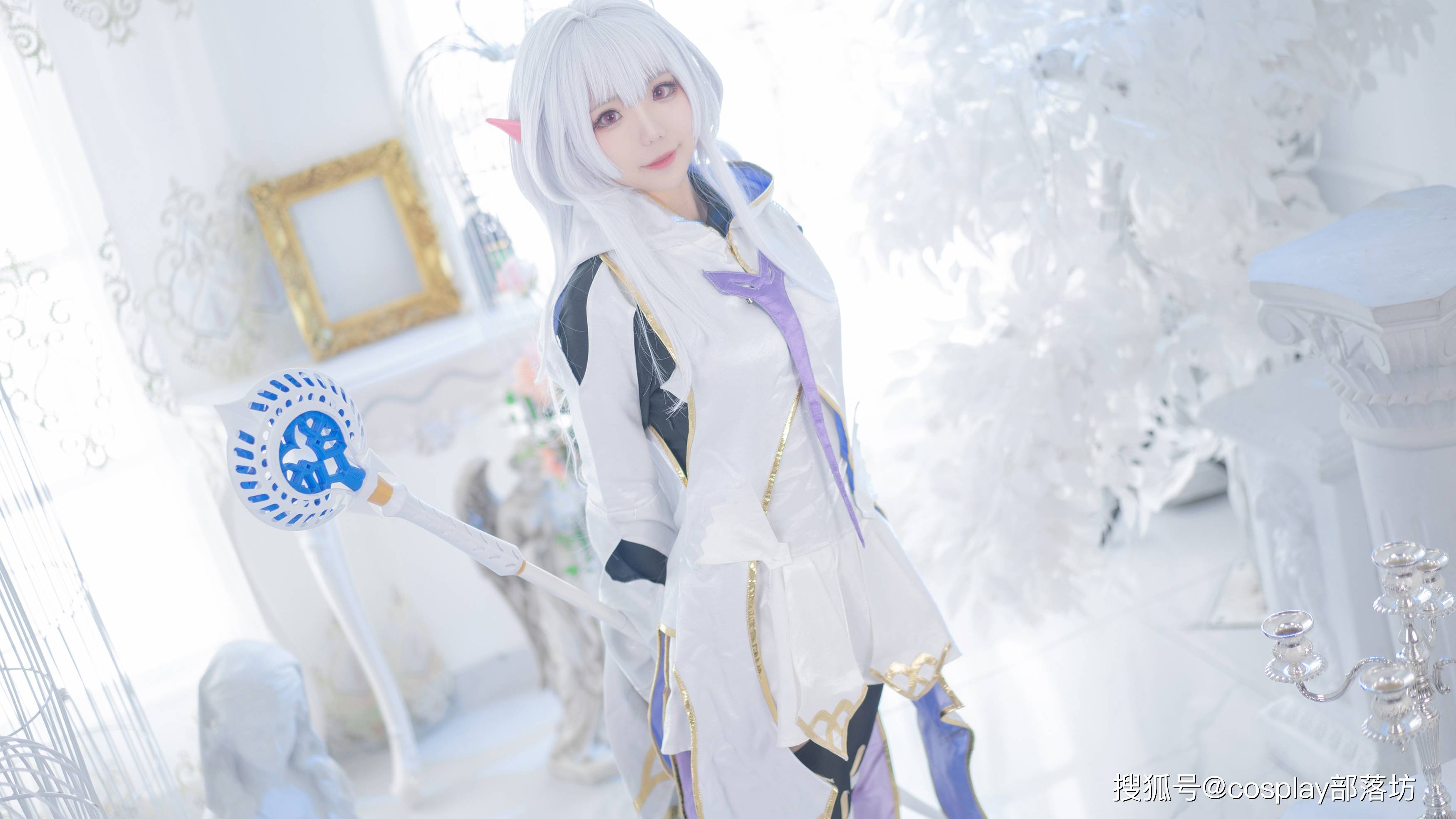 cos:fgo梅林cos正片@凌乱,是个漂亮的大姐姐!