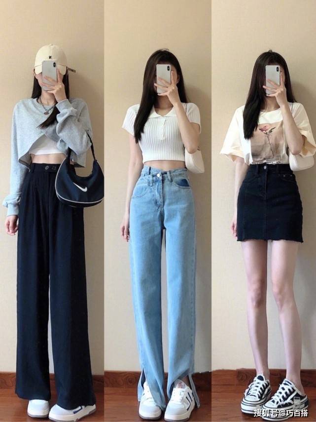 拼身材的季节到了!24套休闲风look,胖女生也能玩转露肤搭配