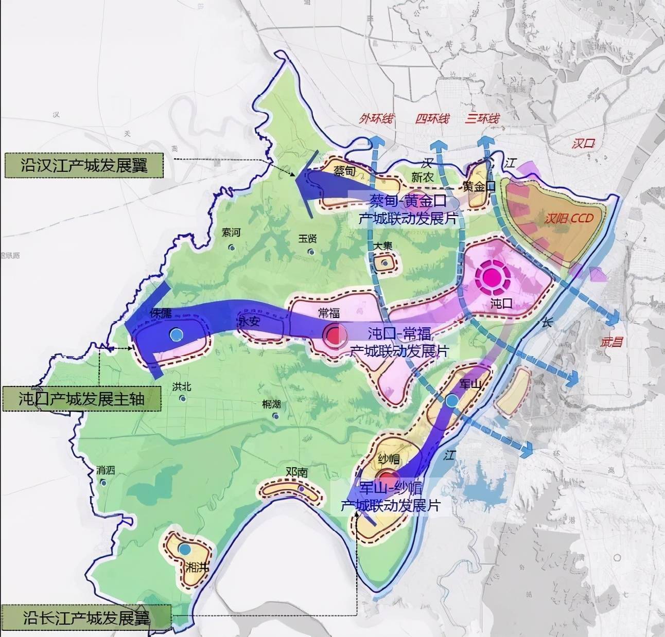 武汉市蔡甸区经济总量_武汉市蔡甸区地图(3)