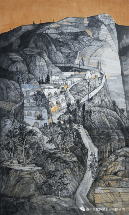 国画名家丨吴树强家园山石中的情与思