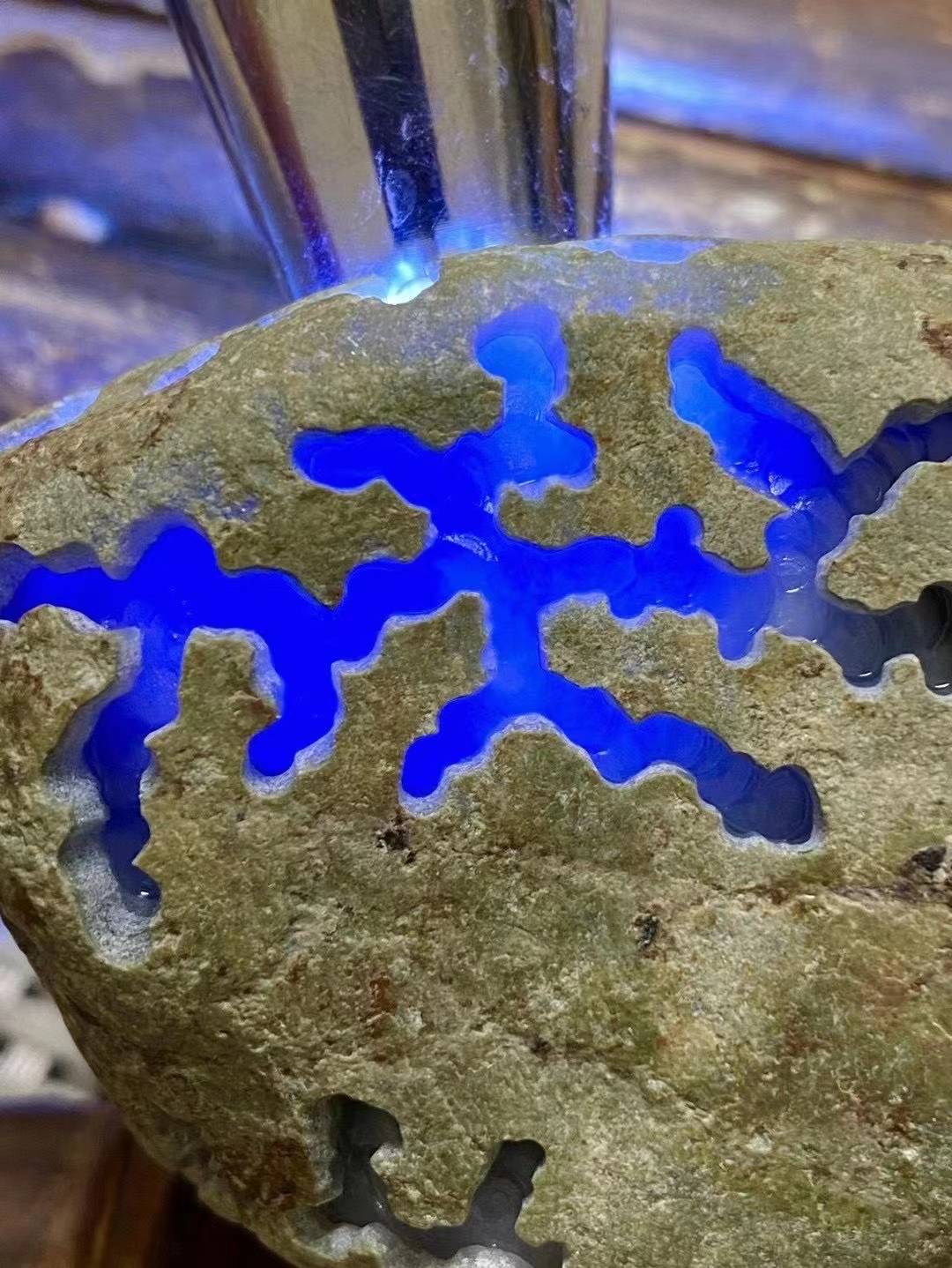 缅甸天然翡翠原石会卡紫罗兰