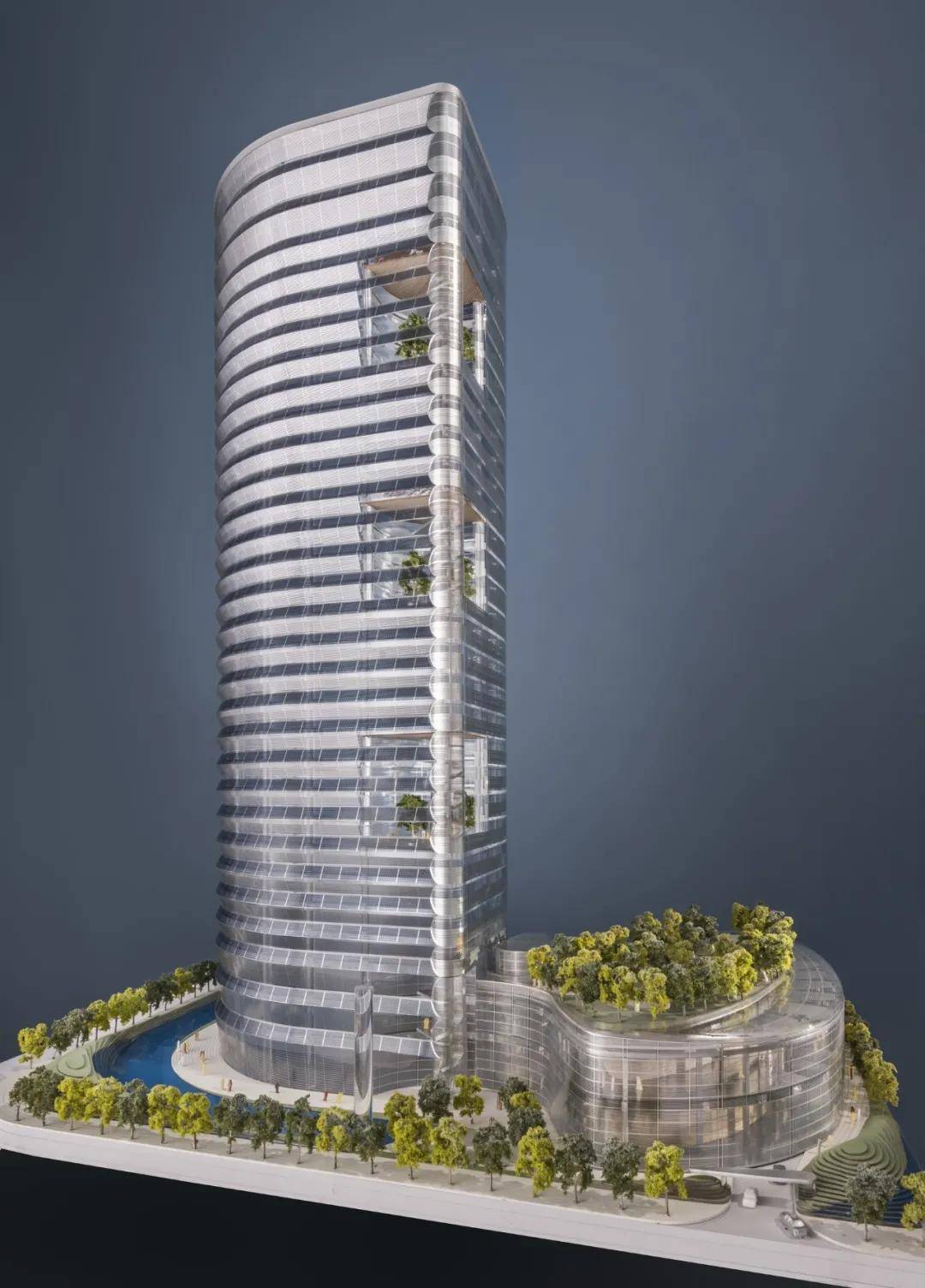 高150米!共享之地——新开发银行总部方案_建筑
