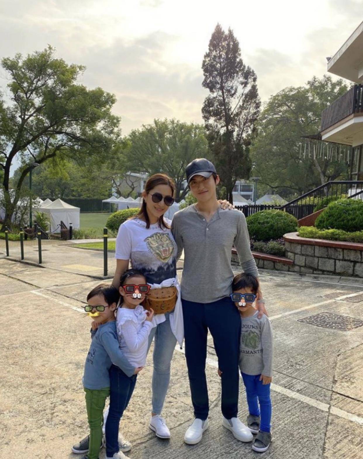 其中儿子是双胞胎,非常有福气,更重要的是无论是汪圆圆还