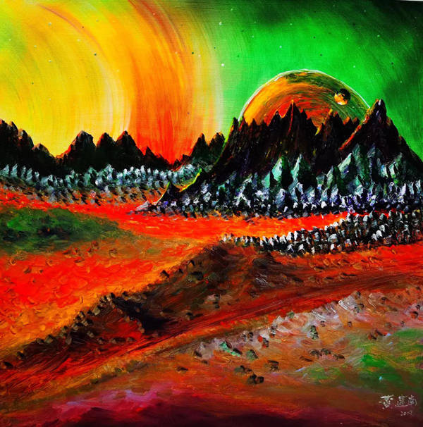 实力派艺术家黄建南作品欣赏