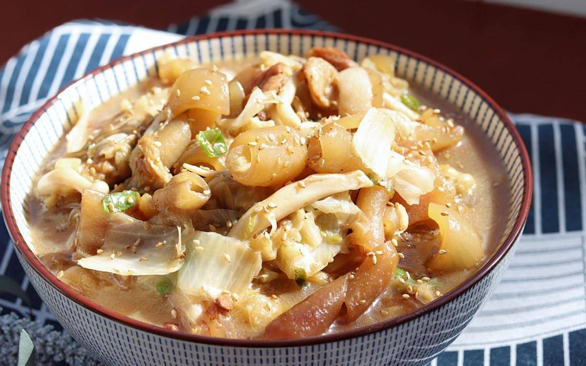 百菜不如白菜,营养健康又绿色,炖着吃更香_猪皮