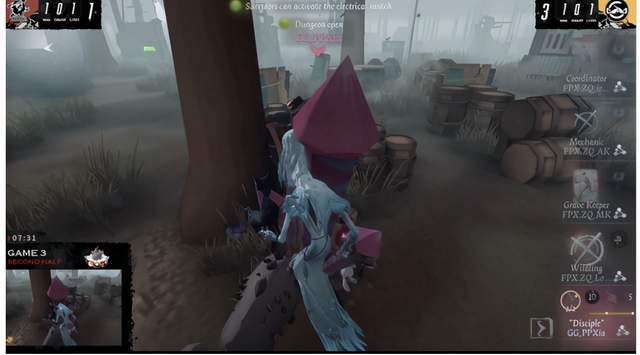 pick|第五人格深渊的呼唤IV总决赛 GG vs FPX.ZQ 第三局