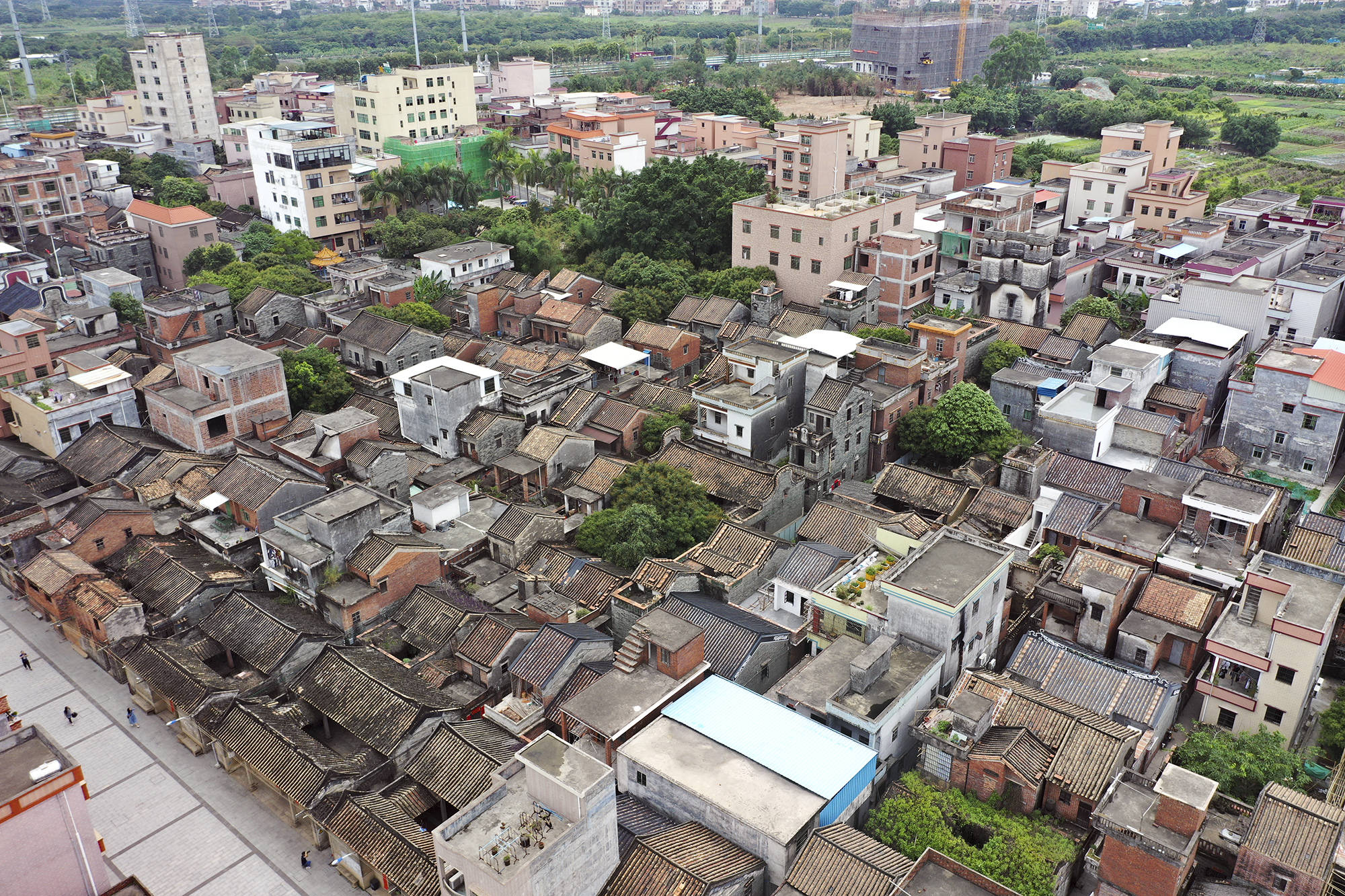 瓜岭村位于广州市增城区新塘镇,距今已有500多年历史