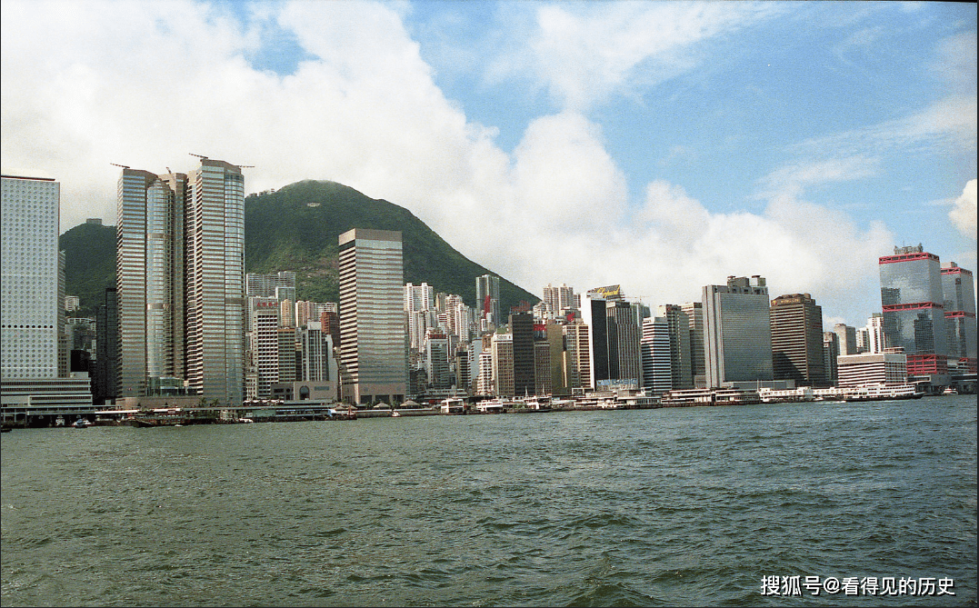 老照片19年的香港正是香港的黄金时代 大陆