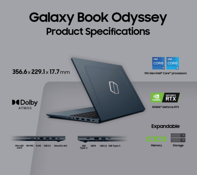 Book|三星 Galaxy Book Pro 系列新笔电、Galaxy Book Odyssey 亮相！