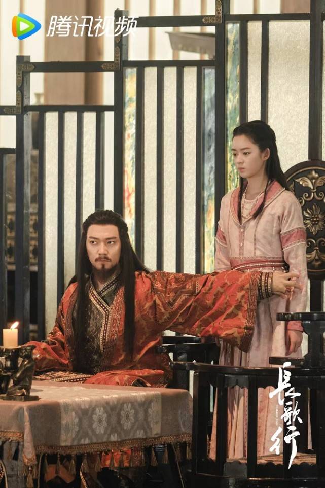 演员彭博 《长歌行》化身爱女如命的漠南首领