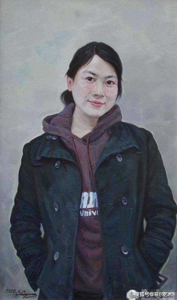 山东师范大学美术学院朱刚教授女性人物油画作品欣赏