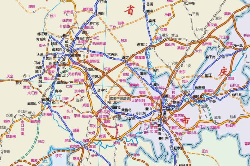 原創重慶到宜昌段的高鐵將開建棧道穿行地縫峽谷涪陵區將有新發展