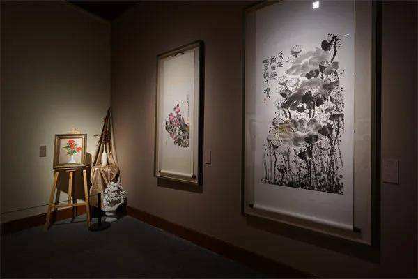 艺道家传绘画中的家族传承于徐悲鸿美术馆开幕