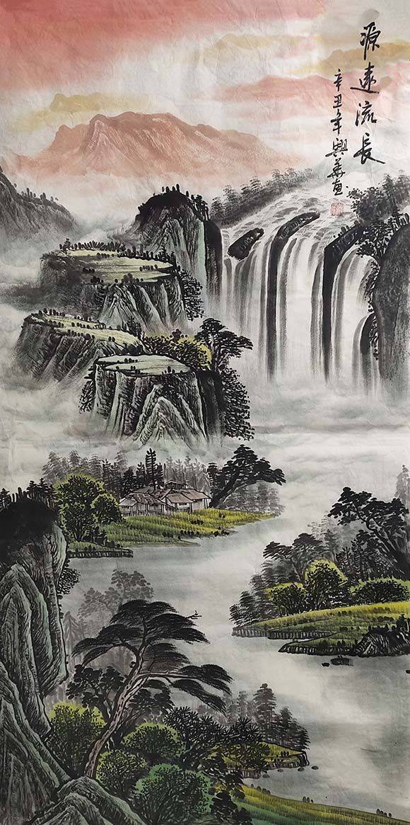 画家罗兴华 以墨为骨 酣畅淋漓