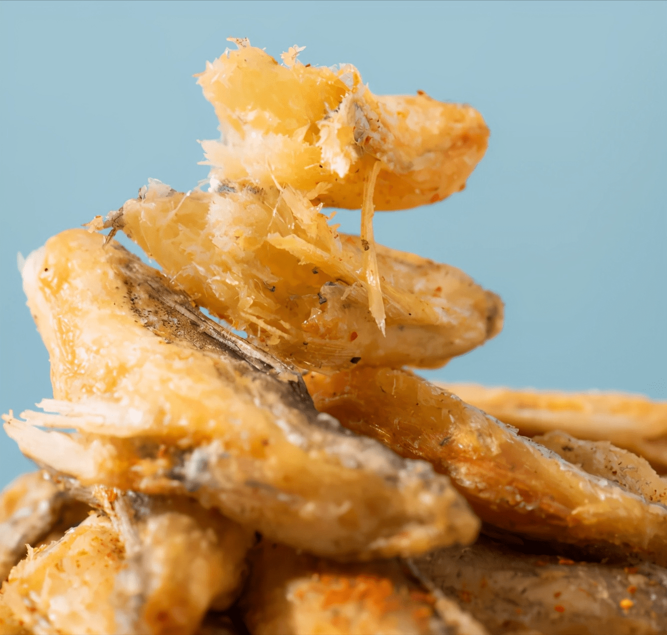 辰颐物语东海龙头鱼酥原味香辣味鲜味透骨深海营养小零嘴