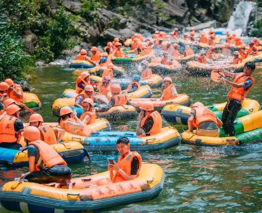 原创清远漂流团建和我们一起去打卡