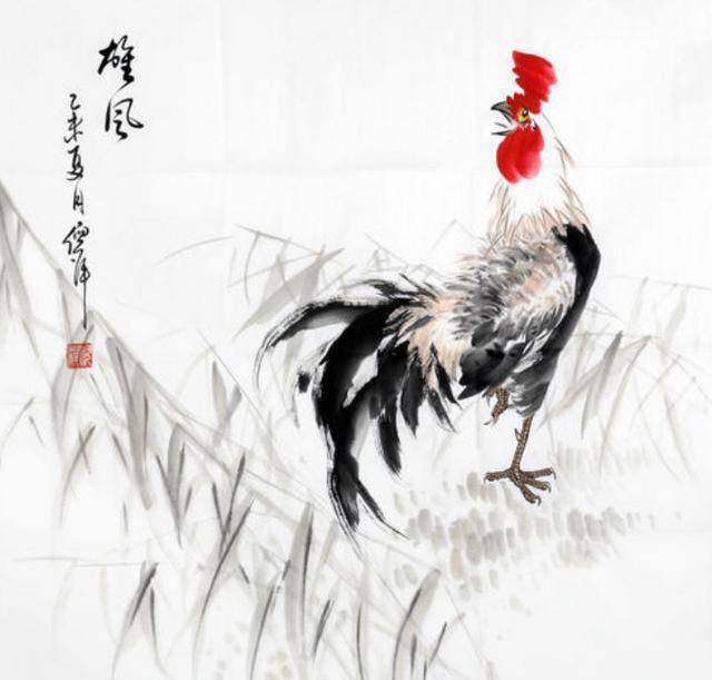 央视一哥朱军,淡出舞台和倪萍一样成书画家,情人节给爱人画玫瑰