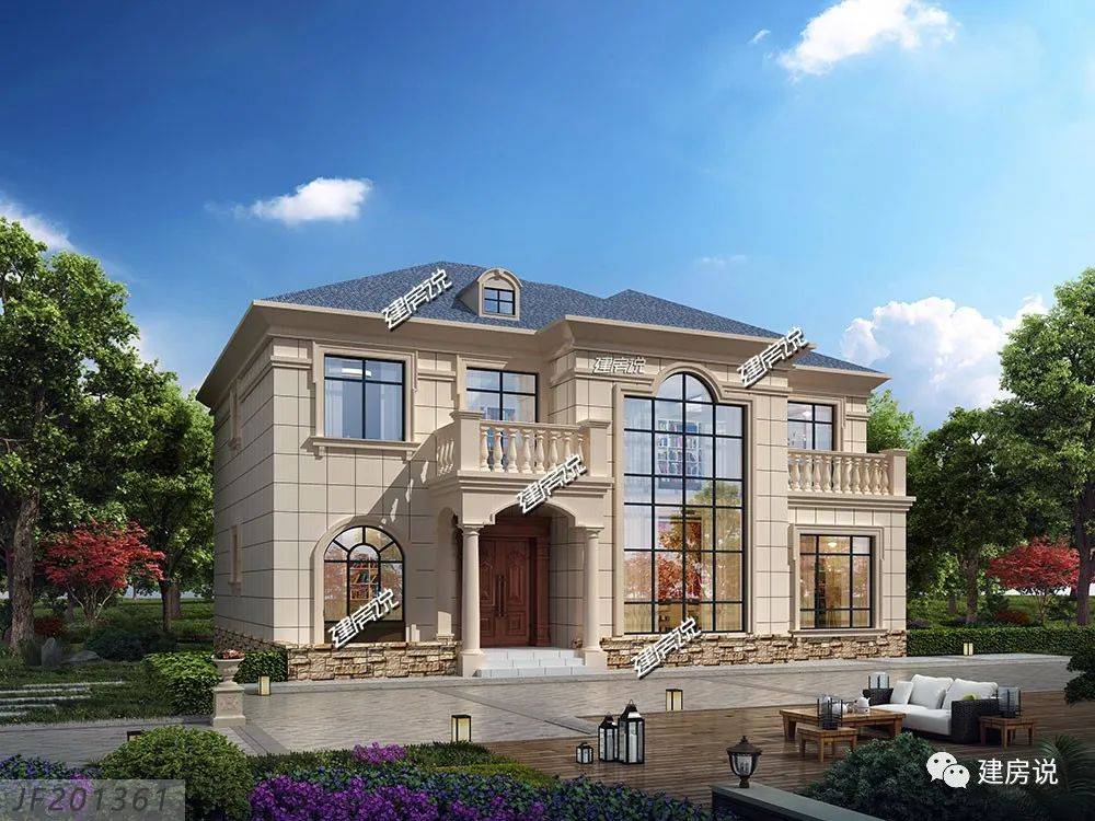 5款最新复式挑空别墅千万人喜欢的实用户型今年建房不愁