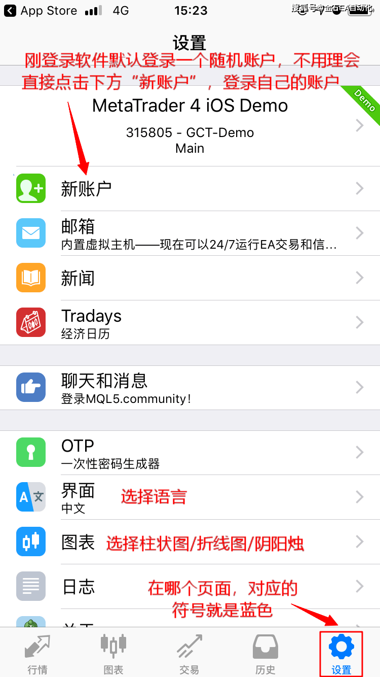 MT4手机软件使用方法——IOS版_搜狐网