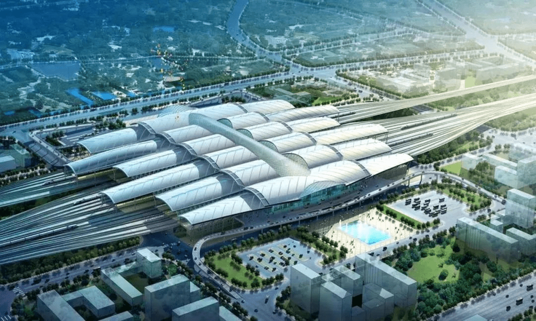 重庆东站效果图