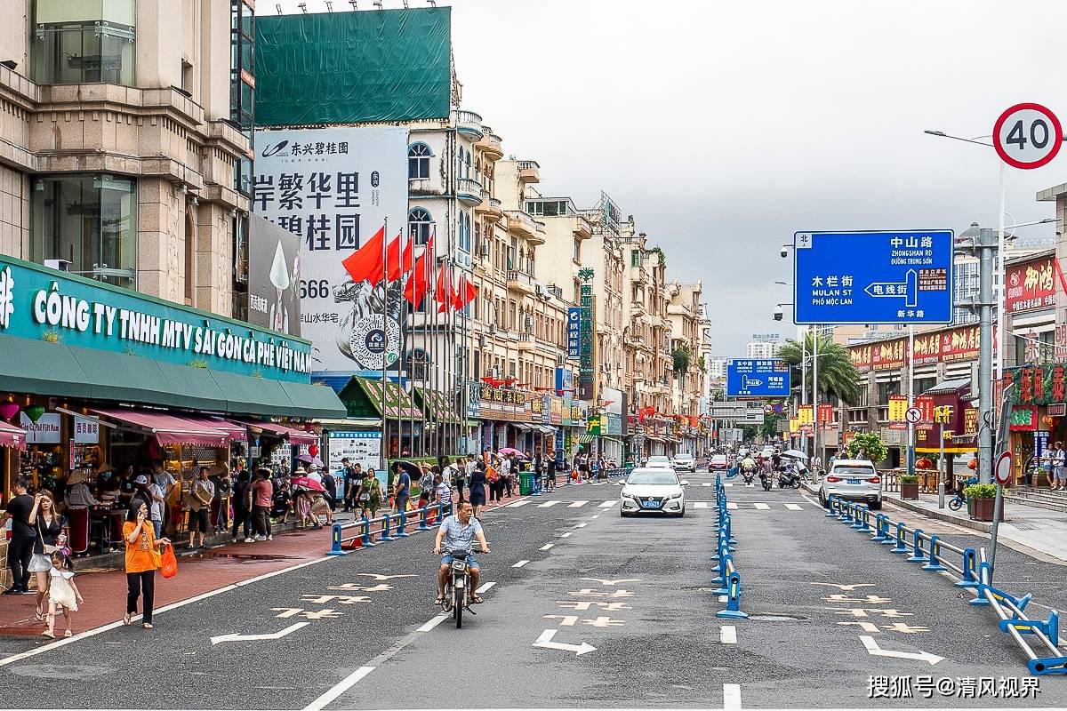 中越交界的东兴口岸,体验不一样的边境风情_越南