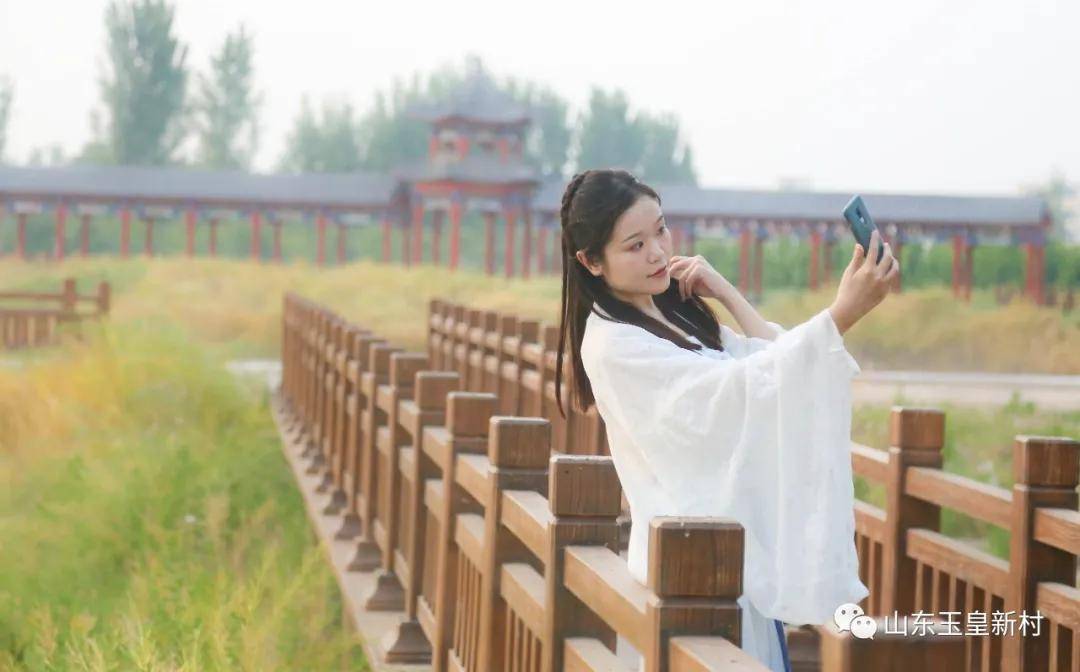 无余网红打卡地原来就在身边玉皇花开静待君来来源山东玉皇新村摄影