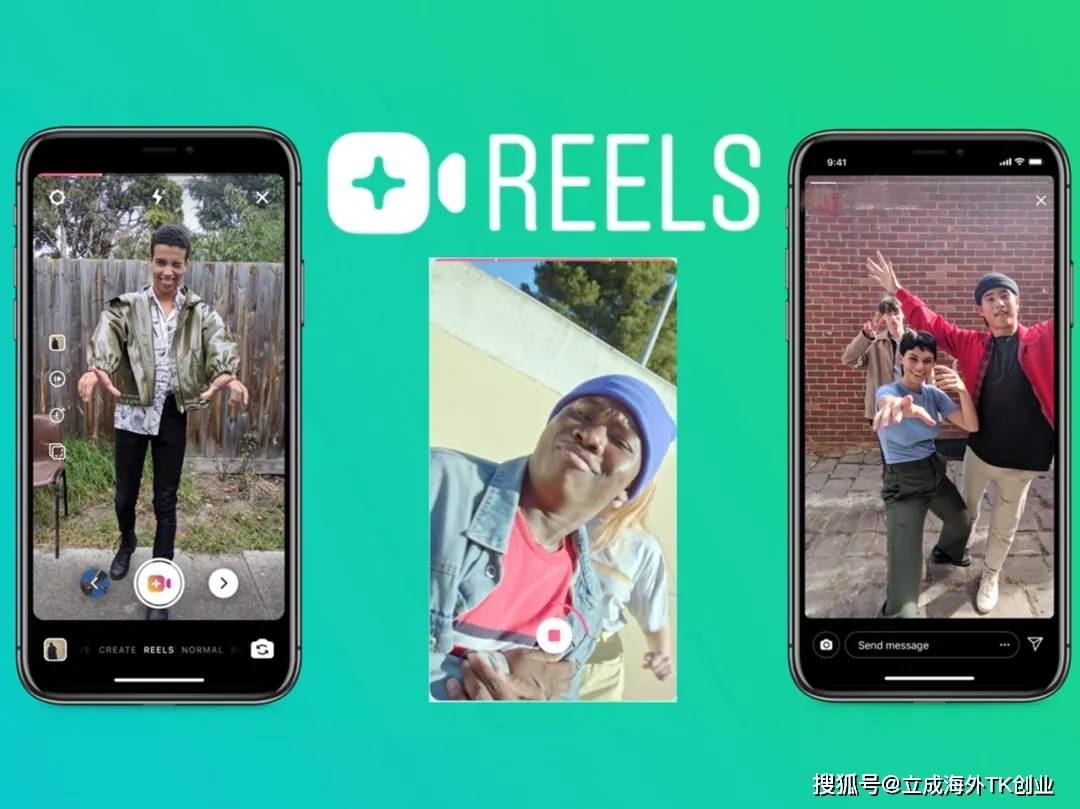 reels是instagram旗下的短视频平台(short video maker,有创作工具