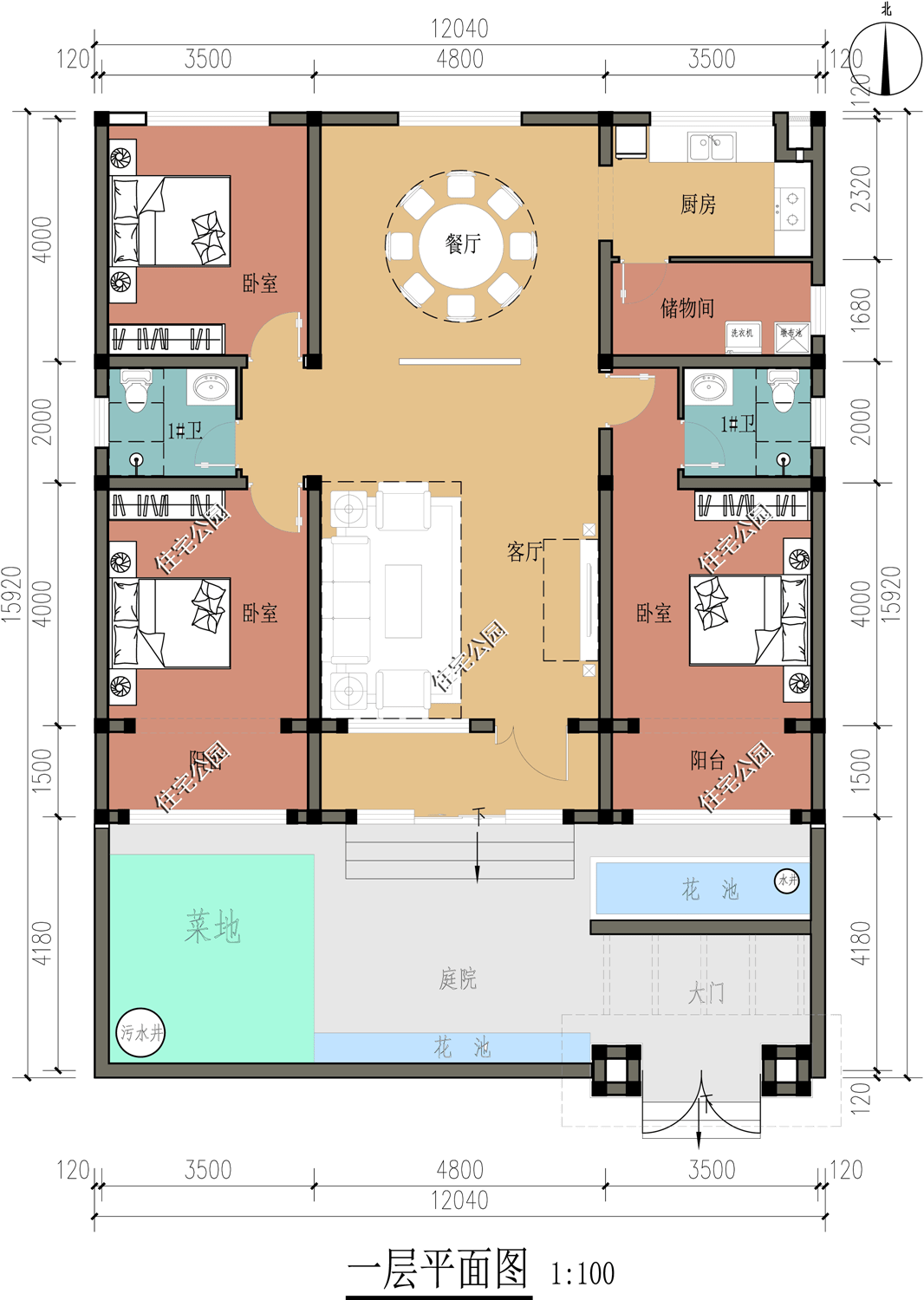 自建房一层户型怎么设计 997f5925237d4b9b98c5e4ea1a940a1d.png