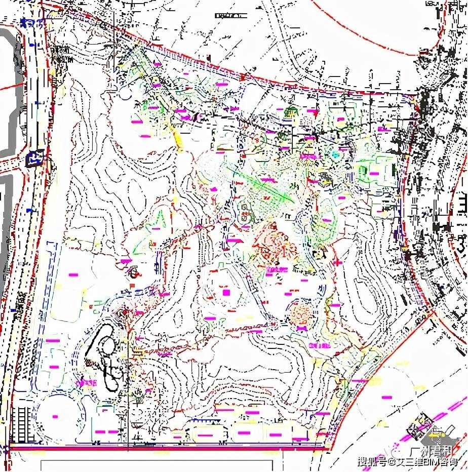 室外主题乐园土方量BIM解决方案