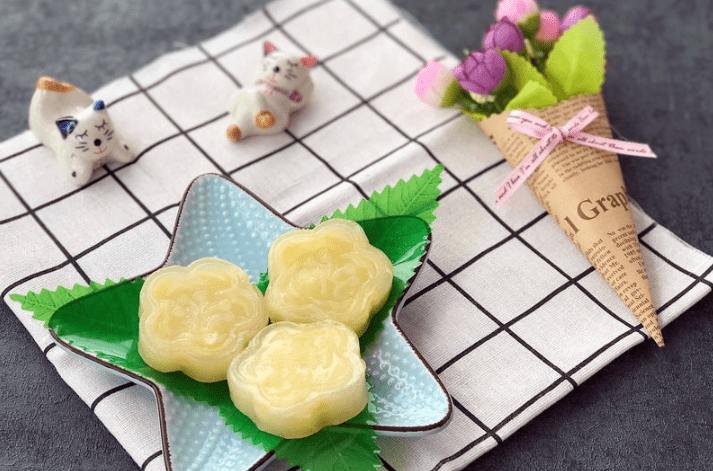 原创教你做广东小吃水晶饼晶莹剔透天热吃刚刚好