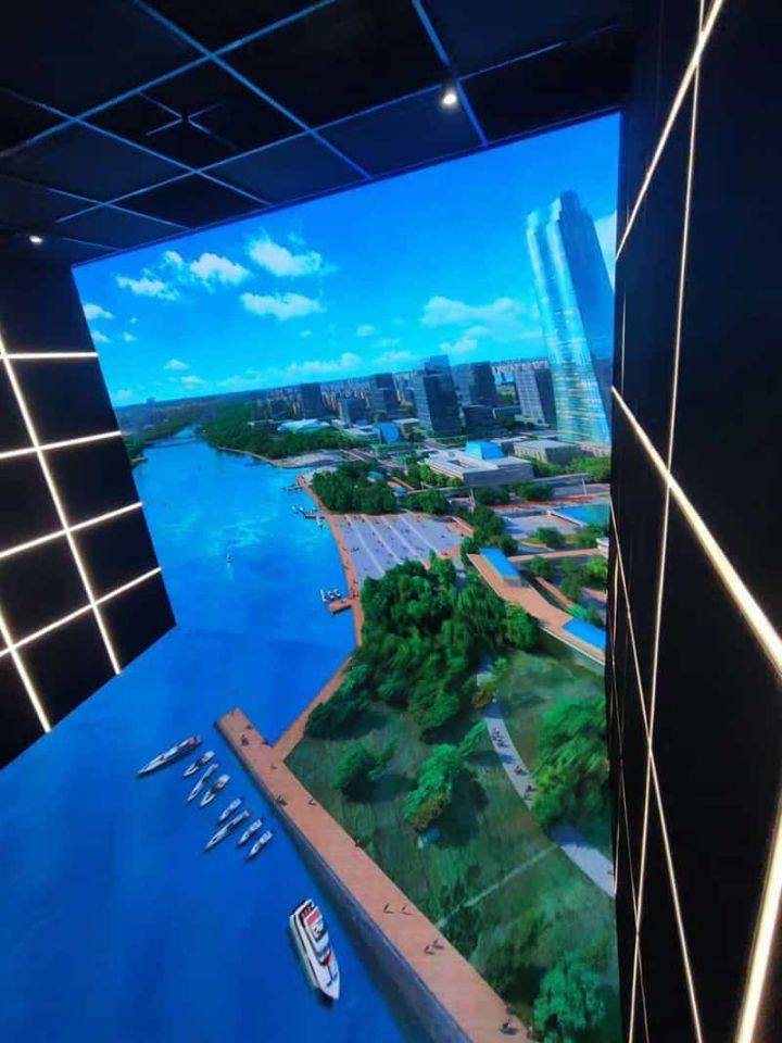 led屏造型展示_led