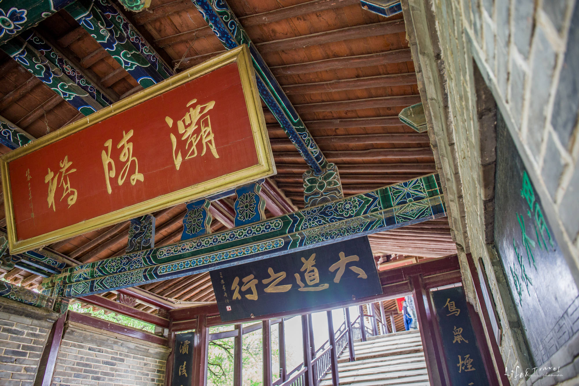 甘肃定西地标性建筑,一座40米的桥,全国独一无二纯木质叠梁拱桥