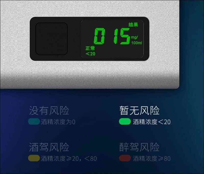 功能|小米众筹推出酒精测试仪，每项功能实用性满满