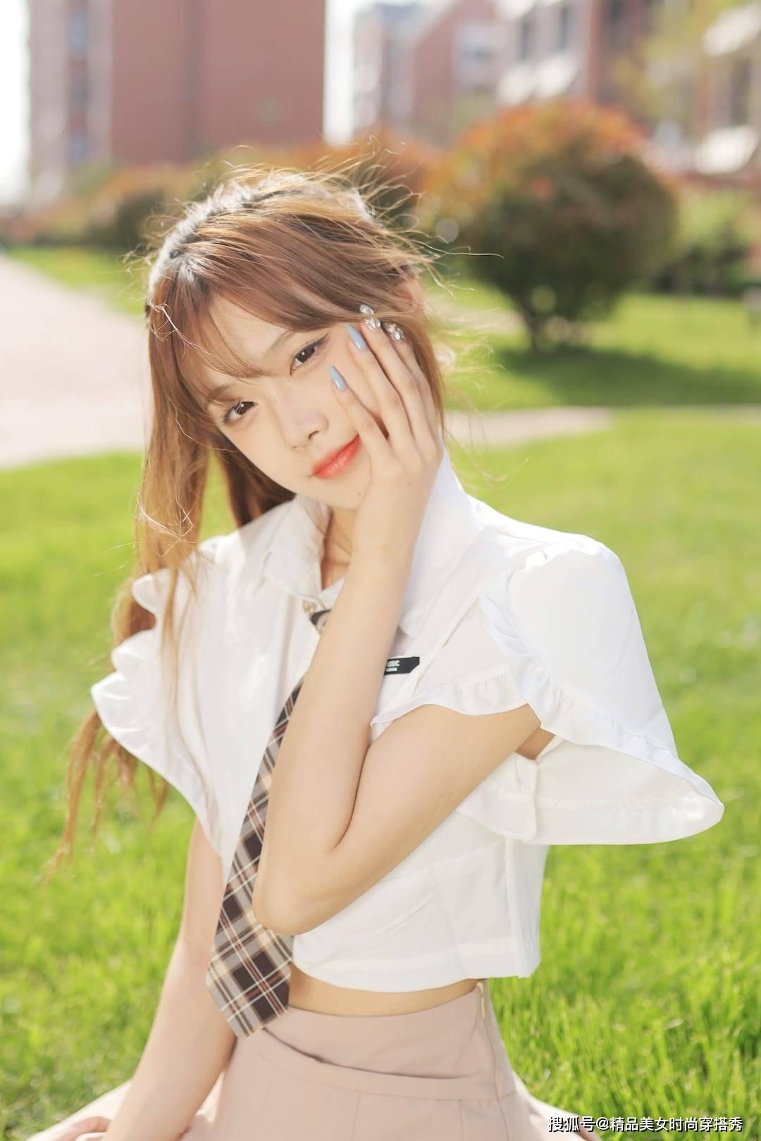 学院风如何穿出气质感看看小姐姐就知道了