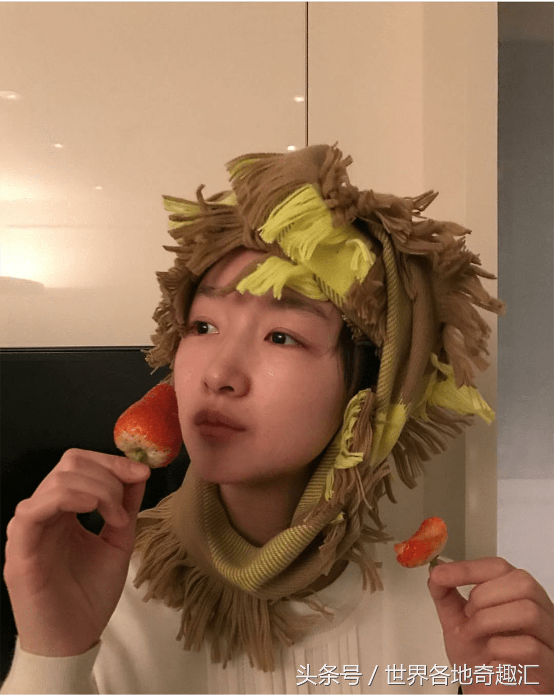 调侃马思纯，CP窦靖童，可周冬雨此次恶搞的作品让人背后一凉！