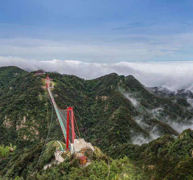 天蒙顶上    云海奇观